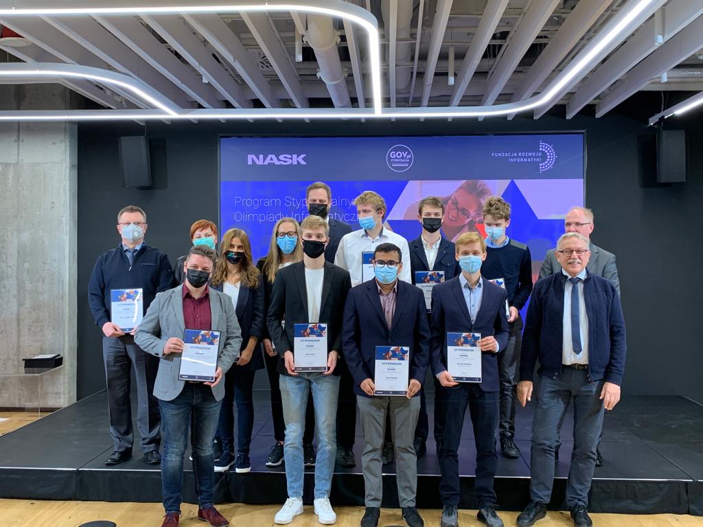 Stypendyści programu NASK 2020/2021