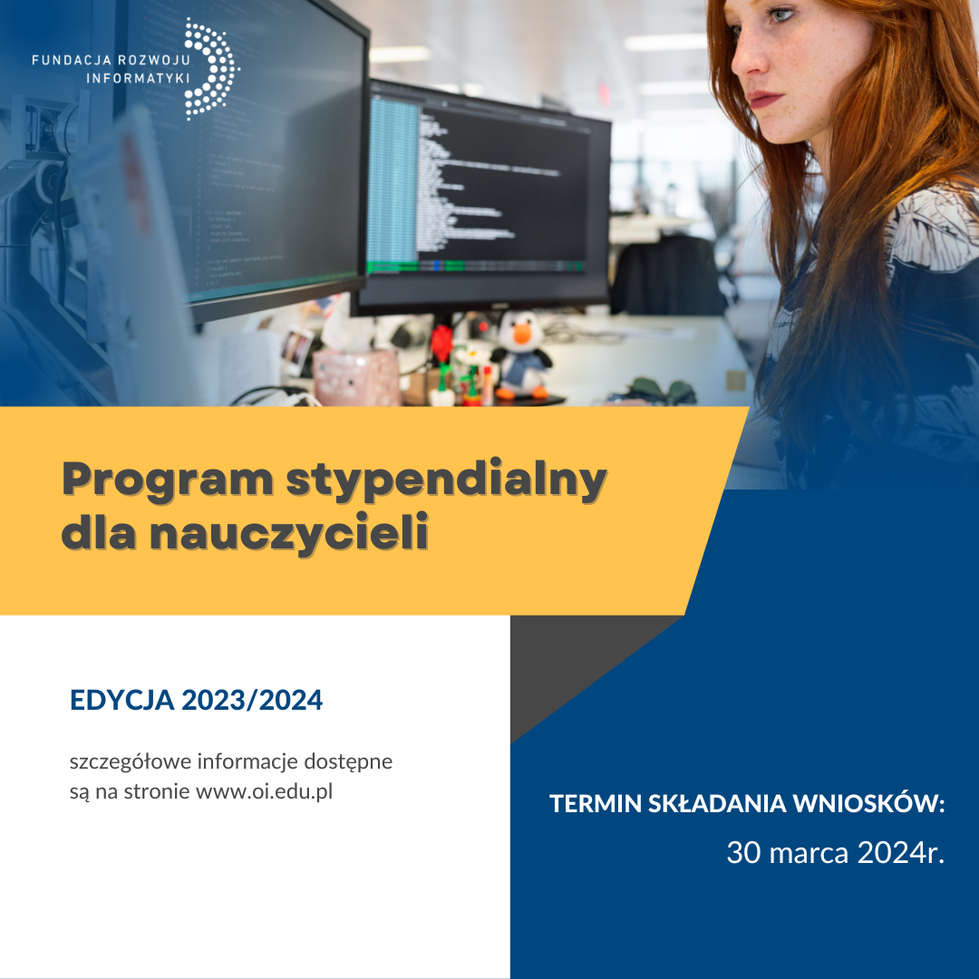 Program stypendialny dla nauczycieli