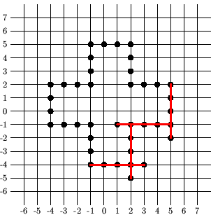 [ Moliwa sytuacja na planszy po 4 ruchach]
