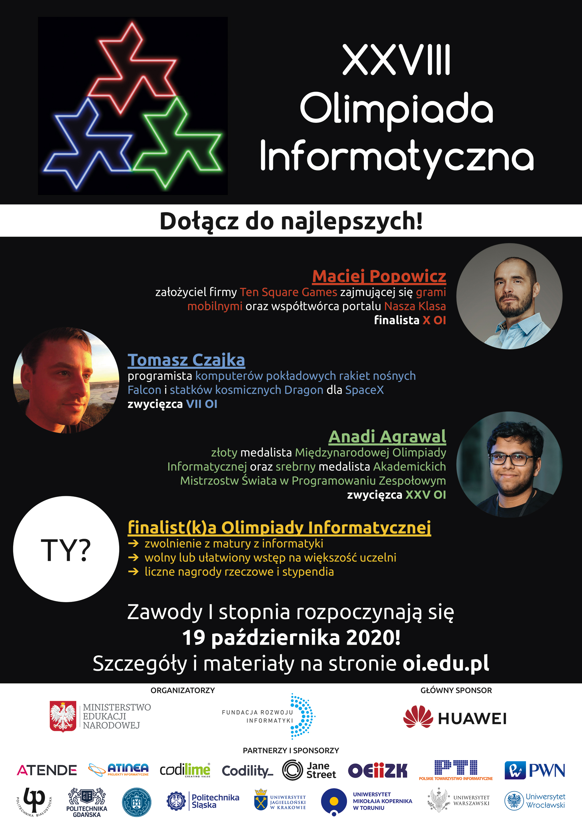 Reprezentacja na zawodach CEOI 2020